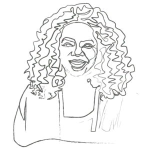 Illustration of Oprah Winfrey: an example for an Enneagram Type 3 personality