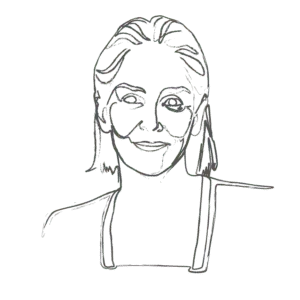 Illustration of Sharon Stone: an example for an Enneagram Type 3 personality