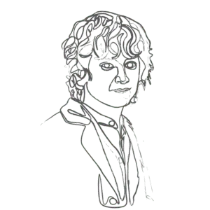 Illustration of Frodo Baggins: an example for an Enneagram Type 6 personality