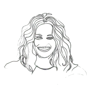 Illustration of Julia Roberts: an example for an Enneagram Type 6 personality